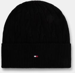 Tommy Hilfiger len ing fekete, AM0AM13588 - fekete Univerzális méret