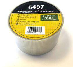  Szúnyogháló üvegszálas JAVÍTÓ TEKERCS FEHÉR (5x200 cm) (PE-6497)
