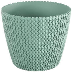 Kaspó fonott DSP160 ZÖLD (5 db/csomag) - ár/db (PE-5952)