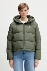 Tommy Jeans rövid kabát - zöld XS - answear - 56 990 Ft