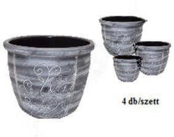  Agyag HORDÓ SZETT VILÁGOS KÉK+minta (PE-0362)