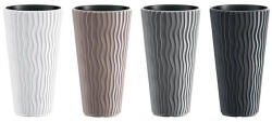  Virágváza magas, henger 35 x 61 cm DPSP350 SZÜRKE (PE-6028)