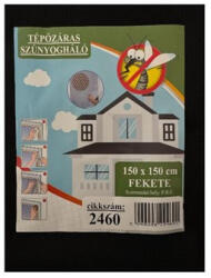  Tépőzáras szúnyogháló FEKETE 150x150cm (PE-2460)