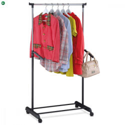 Artium Ruhatartó Állvány Fekete Színben Abd-1212