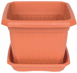  Virágcserép négyszögletes 50cm TERRACOTTA (PE-8173)