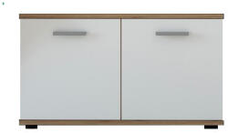 Wipmeb Cipősszekrény 2 ajtós Wotan tölgy / fehér színkombinációban - SANTO C