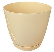  Virágkaspó DUOP280 krém (PE-4752)