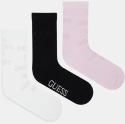 Guess zokni 3 pár fehér, O5BG04 KBZU0 - fehér 39-42