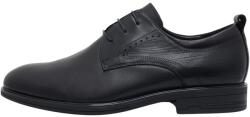Otter Pantofi barbati, Otter, E6E670004A-01-N-Negru, elegant, piele naturala, cu toc, negru (Marime: 40)