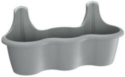  Balkonláda HULLÁMOS DREZ520 SZÜRKE (PE-6755)