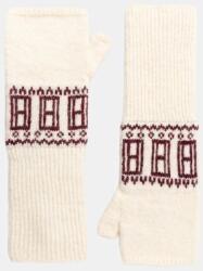 Tommy Hilfiger gyapjú kesztyű - bézs Univerzális méret