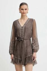 GUESS piknik tányér szett fedéllel és fogantyúval CAMILLA - barna S