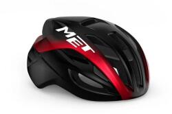 MET Rivale Mips kerékpáros sisak [fényes fekete-metál piros, 52-56 cm (S)]