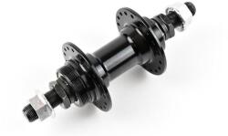  Agy H. alu BMX fekete 36Ly, tengely M14