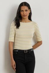 Lauren Ralph Lauren t-shirt - bézs M - answear - 25 990 Ft
