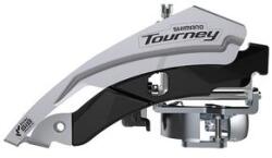  Váltó első 31, 8-34, 9 dual 48t shimano tourney ty601 ezüst / fekete