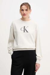 Calvin Klein felső bézs, nyomott mintás, LV047B234G - bézs XXS