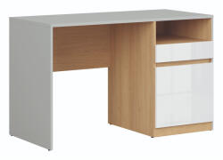  Íróasztal Nuevaru 100 (Fényes fehér)