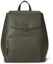 Ralph Lauren bőr hátizsák zöld, nagy, sima, 431969355 - zöld Univerzális méret