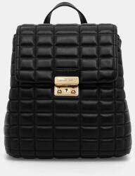 Michael Kors bőr hátizsák fekete, kis, sima, 30F5G2RB1L - fekete Univerzális méret