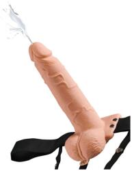 Fetish Fantasy Series Fétis Fantasy Sorozat - állítható Hám Valósághű Pénisz Golyókkal Spriccelés 19 Cm (d-236549)