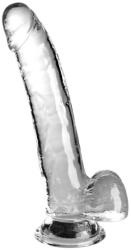 King Cock Plus King Cock - átlátszó Dildó Herékkel 20, 3 Cm átlátszó (d-236643)