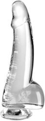 King Cock Plus King Cock - átlátszó Dildó Herékkel 15, 2 Cm átlátszó (d-236645)