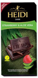 Glatz Kft HEIDI 80g Étcsokoládé Eper és Aloe vera - delfinbuvar