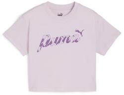 PUMA Tricouri mânecă scurtă Fete ESS+ BLOSSOM SHORT TEE G Puma violet 128 cm