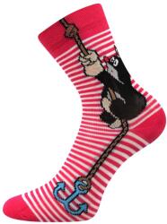 Fuski BOMA s. r. o Gyerek zoknik Kisvakond és Horgony mintával - Rózsaszín | 30-34 (116639)