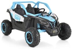 Typhoon óriás buggy 2 személyes elektromosautó , 4 motoros, 24 volt 7Ah , Kék