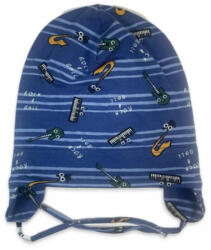  Minimanó Pamut kötős sapka (44) - Hangszer kék