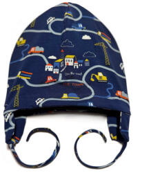  Minimanó Pamut kötős sapka (48) - Town Map kék