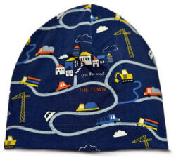  Minimanó Pamut sapka (52) - Town Map kék