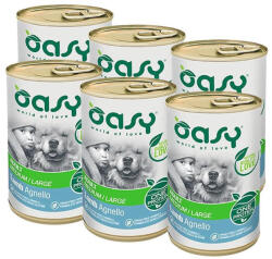 Oasy Oasy Dog Konzerv OP Adult Bárány 6x400g
