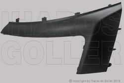 Citroen Jumpy 2007-2016 - Fényszóró alatti díszléc bal, alap. , fsz. mosó nélk