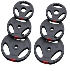 Gorilla Sports Gorlla Sports Súlytárcsa szett markolattal 17, 5 kg (100662-00007-0023) - gorillasports Súlytárcsa