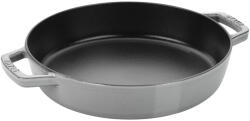 Staub Pans | serpenyő két fogantyúval 20 cm | öntöttvas | grafitszürke | kerek (40511-660-0)