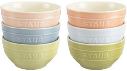 Staub kerámia | tál szett macaron 12 cm |6 darabos | többszínű | kerámia (1021365)