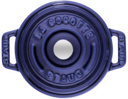 Staub La Cocotte | Mini Cocotte öntöttvas főzőedény 10 cm | sötétkék | kerek | öntöttvas (40510-262-0)