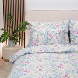 Takoy Pamut paplanhuzat 140x200 cm kék növények