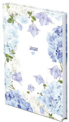 TopTimer Határidőnapló TOPTIMER Joy J011 B/5 heti fehér lapos Uv lakk Hortenzia 2026 (T011J-204) - papir-bolt