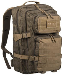 Mil-Tec Coyote/zöld Assault Hátizsák 36 L