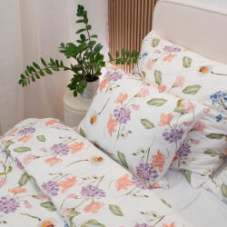 Takoy Svájci pamut szatén párnahuzat 50x70 cm virágok Sima