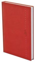 TopTimer Határidőnapló TOPTIMER Linea L011 B/5 heti fehér lapos piros 2026 (T011L-002) - fotoland