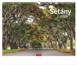 TopTimer Falinaptár TOPTIMER T093 420x310mm fekvő Sétány 2026 (T9300-28F) - fotoland