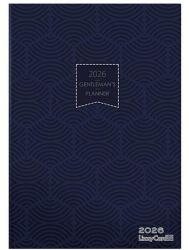 Lizzy Card Határidőnapló LIZZY CARD A/5 napi szivacsos For Men 2026 (21769) - fotoland