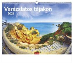 TopTimer Falinaptár TOPTIMER T093 420x310mm fekvő Varázslatos tájakon 2027 (T9300-10F) - fotoland
