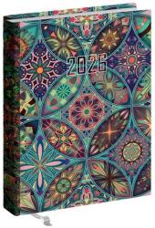 Realsystem Zsebnaptár REALSYSTEM 2 Day B/6 kétnapos álló fehér lapos Mozaik 2026 (5441-68) - fotoland