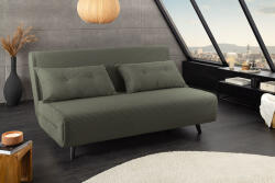 Converta fekvőhellyé alakítható kanapé 140 cm zöld kord